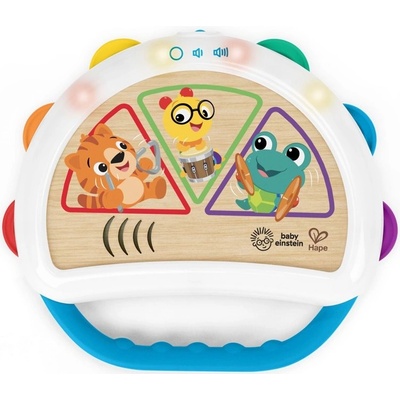 BABY EINSTEIN Hračka hudební tamburína Tap & Shake Magic Touch HAPE