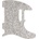 Fender Hybrid Glass/Glitter Telecaster S/S Silver Sparkle Pickguard (0992186002)