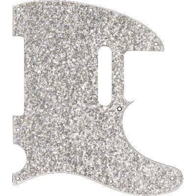 Fender Hybrid Glass/Glitter Telecaster S/S Silver Sparkle Pickguard (0992186002)