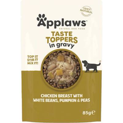 Applaws Dog Toppers Gravy kuře s fazolky s dýní 85 g