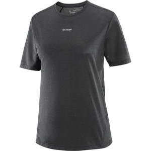 Salomon Дамска тениска Salomon Women's SHKout Core S/S Running shirt - Deep Black (916-3937-0114)