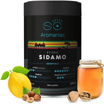 Aromaniac Etiopie Sidamo mletá 250 g