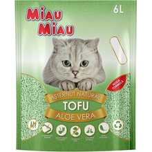 Miau Miau Tofu Cat Litter Aloe Vera 6 l