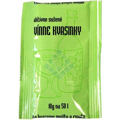 Kvasinky vínne, univerzálne, 10 g/50 l