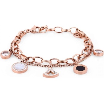 Daniel Klein Дамска гривна със седеф и кристали Daniel Klein DKJ. 3.2090. 04 (DKJ.3.2090.04)