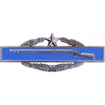 Armáda U.S. Odznak bojový US INFANTRY 2nd modrý /pistol/