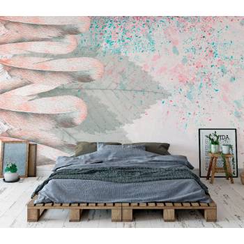 Image 1 of Art gift Фототапет Цветни пръски