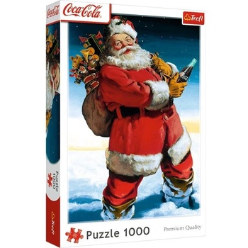 Trefl Puzzle 1000 Coca-Cola: Дядо Коледа на сняг (10923)