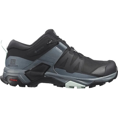 Salomon X Ultra 4 GTX W 412896 dámské nízké nepromokavé trekové boty black/stormy weather