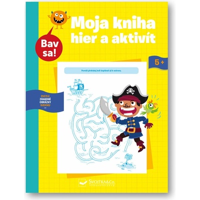 Moja kniha hier a aktivít 5+