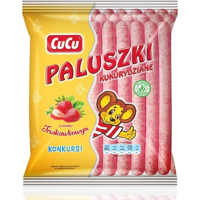 CUCU kukuřičné tyčinky jahoda 80 g