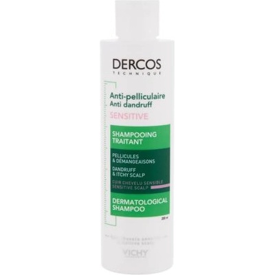 Vichy Dercos Anti-Dandruff Sensitive 200 ml шампоан против пърхот за чувствителен скалп за жени