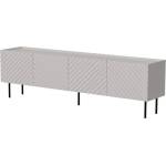 Cama MEBLE ТВ шкаф Cama LUCCA 4D 200x40x59 кашмир (490380)