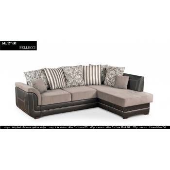 Image 1 of Rudi-an Ъглов диван Bellucci BM, с ракла, разтегателен