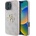 GUESS Предпазен калъф Guess PU 4G Metal Logo за iPhone 16 Plus, розов (GUHCP16M4GMGPI)
