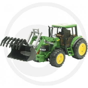 Bruder 2052 Traktor John Deere 6920 s přední lžící