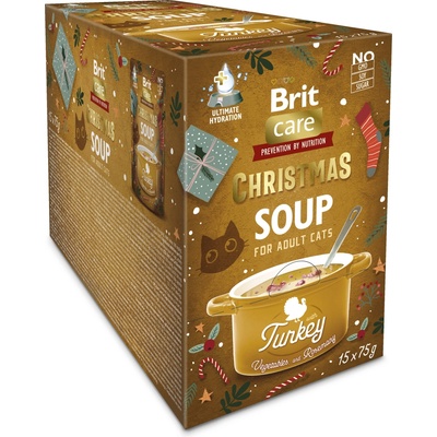 Brit Care Cat Christmas Turkey Soup 75 g – Zbozi.Blesk.cz