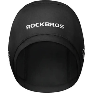 ROCKBROS Шапка за колоездене с прорези за очила Rockbros YPP037, черна (Rockbros-YPP037)