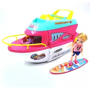 Man Yuk Toys Комплект яхта с кукла - 7 части (9045-9)
