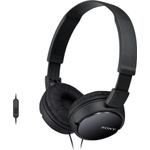Sony MDR-ZX110APB with microphone black (MDRZX110APB.CE7) Слушалки
