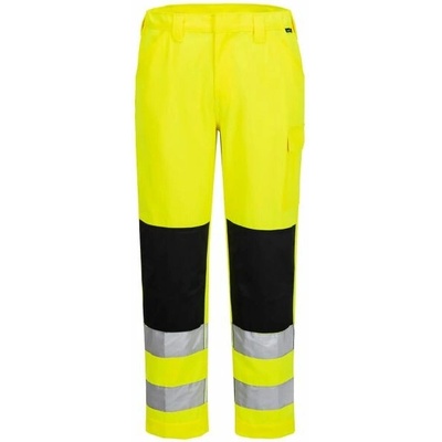 Portwest ES1 Essential Hi-Vis pracovní kalhoty žlutá
