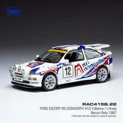 IXO Ford Escort RS CosworthBarum Rally 1997 12 BlahnaHrubý 1:43