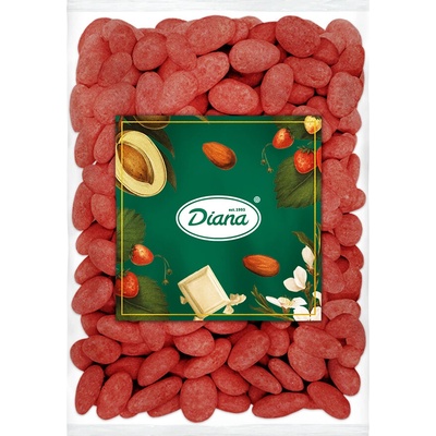 Diana Company Mandle v poleve z jahôd a bielej čokolády 500 g