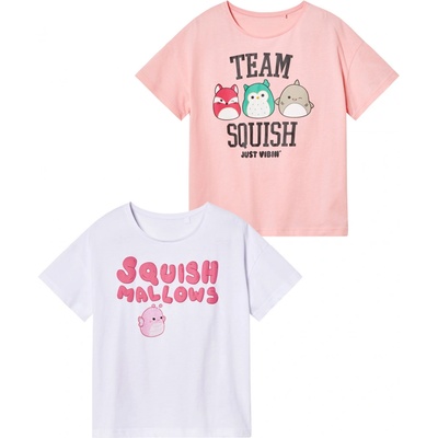 Dívčí triko 2 kusy Squishmallows – Zboží Dáma
