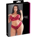 Cottelli Collection Plus Bra and Crotchless String