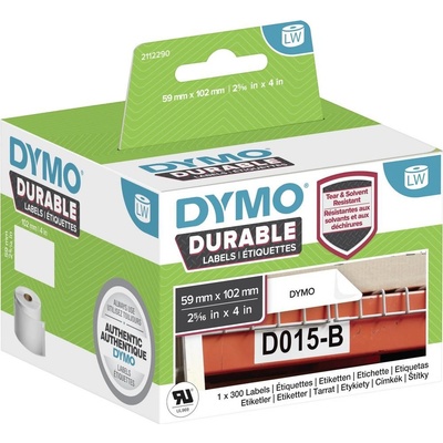 Dymo 102mm x 59mm, bílé, 300 ks, 1933088