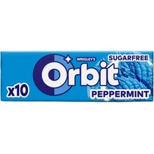 Orbit Peppermint žvýkačky bez cukru s mentolovou příchutí 14g