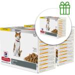 Hill's Hill s Science Plan консерви за кастрирани възрастни котки с пиле 12 x 85 г, 2+1 безплатно