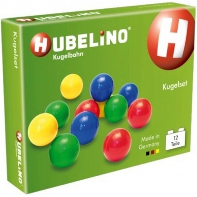 HUBELINO 12dílná sada míčků (dvoubarevná)