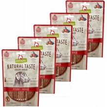 GranataPet Natural Taste Edler Snack, Kůň 5 × 90 g