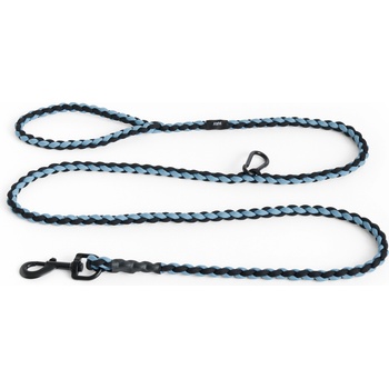 Hay Кучешка каишка Hay Braided с кука за закачане черно-синя (AD865-E871-AP74)