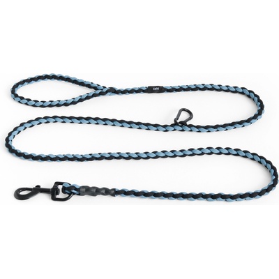 Hay Кучешка каишка Hay Braided с кука за закачане черно-синя (AD865-E871-AP74)
