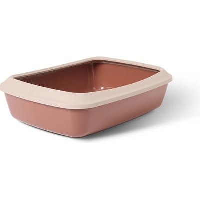 Savic Toaleta Iriz šedá s okrajem 50x37x14 cm