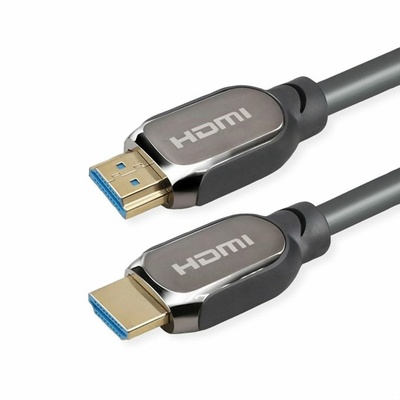 Valueline Кабел Value 11.04. 6010, от HDMI 2.0(м) към HDMI 2.0(м), 1m, черен, двойно екраниран (11.04.6010)