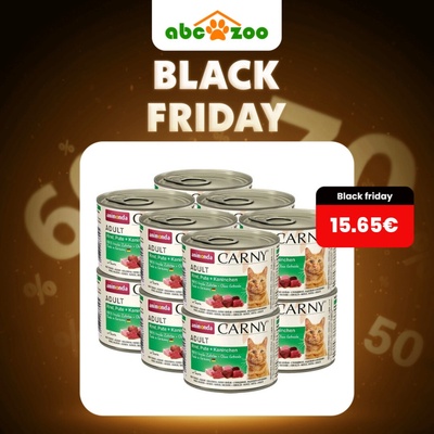 Animonda Carny Adult hovädzie, morka, králik 12 x 200 g