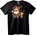 NOONEBRAND Тениска Санта и елени за Коледа - 2XL, White