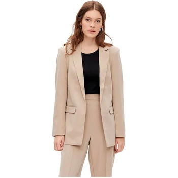 PIECES Сако Pieces Bossy blazer - Pink (Silver Mink)