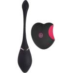 XMS Луксозен вибро стимулатор "sinner egg black" 16 см