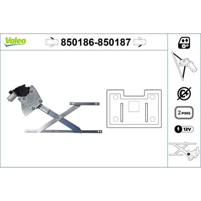 Zvedací zařízení oken VALEO 850187
