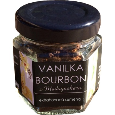 Food market Semena Vanilky Bourbon extrahovaná 20 g