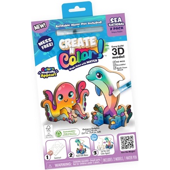Create N Colour Творчески комплект Create N Colour - Делфин и октопод (201025)