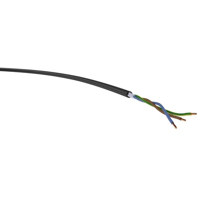 VER H05VV-F 3G1,0 sw Eca Ri100 energetický kabel H05VV-F 3 G 1 mm² černá 100 m