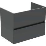 Ideal Standard Eurovit+ - Шкафче за умивалник, 70x55x44 см, 2 чекмеджета, тъмно сиво R0261TI (R0261TI)