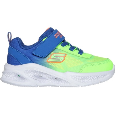 Skechers Meteor-Lights svetlo zelená modrá biela