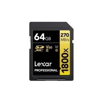 Lexar SDXC UHS-II 64GB LSD1800064G-BNNNG