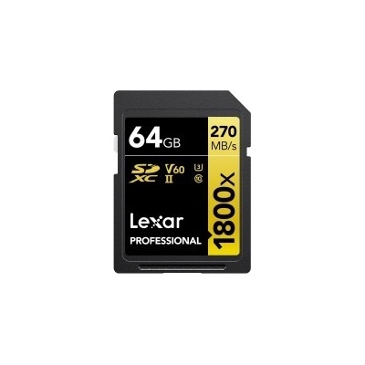 Lexar SDXC UHS-II 64GB LSD1800064G-BNNNG